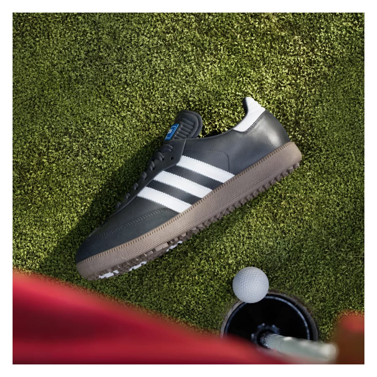 Adidas Samba Spikeless Golf "Black Gum"