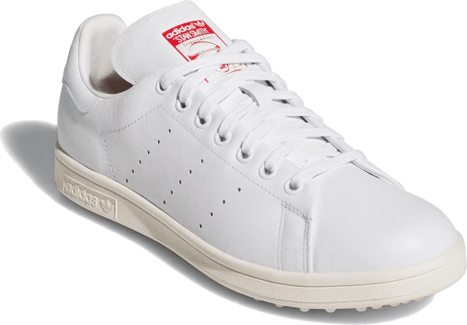 adidas Stan Smith Spikeless Golf Cloud White Off White Better Scarlet