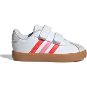 adidas VL Court 3.0 Cloud White Bright Red Bliss Pink (TD)