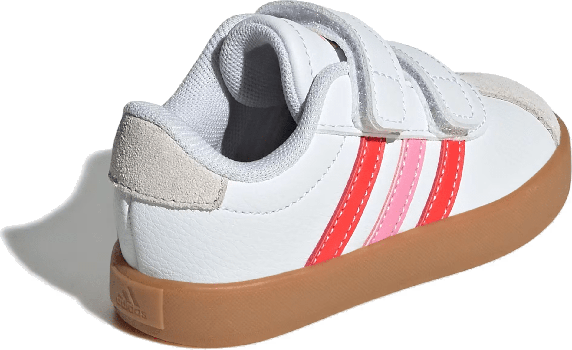 adidas VL Court 3.0 Cloud White Bright Red Bliss Pink (TD)