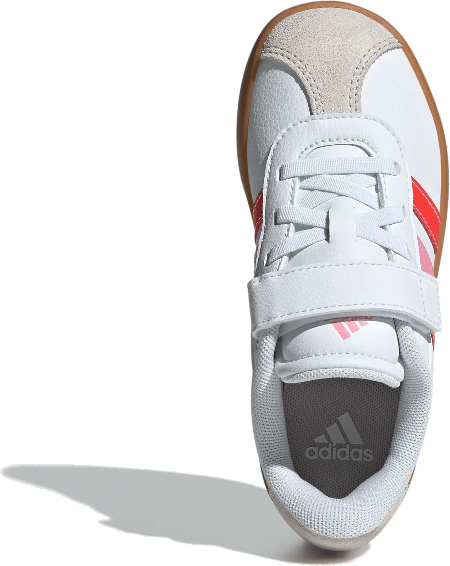 adidas VL Court 3.0 Cloud White Bright Red Bliss Pink (PS)
