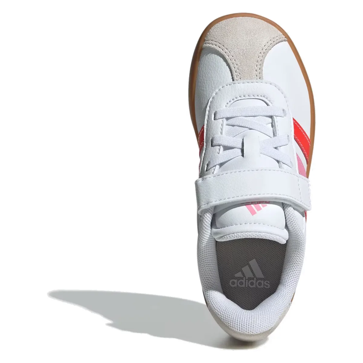 adidas VL Court 3.0 Cloud White Bright Red Bliss Pink (PS)