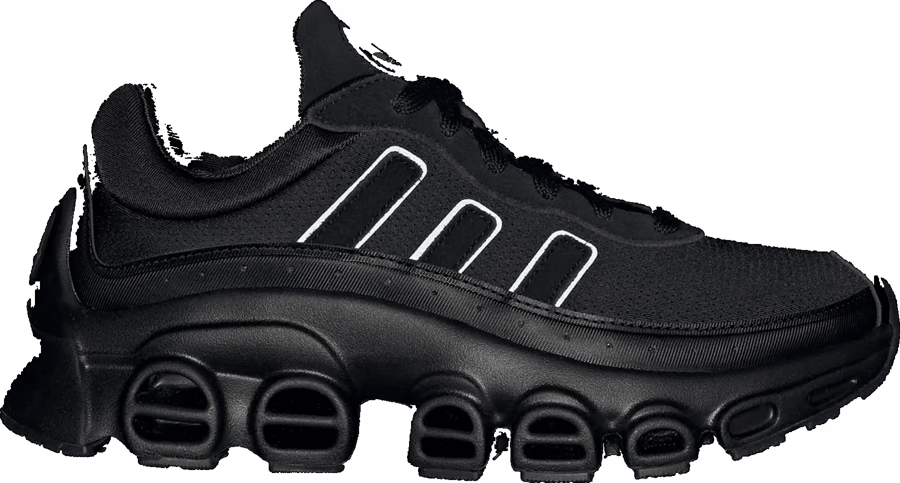 adidas adiFOM Megaride Black Iron Metallic (GS)