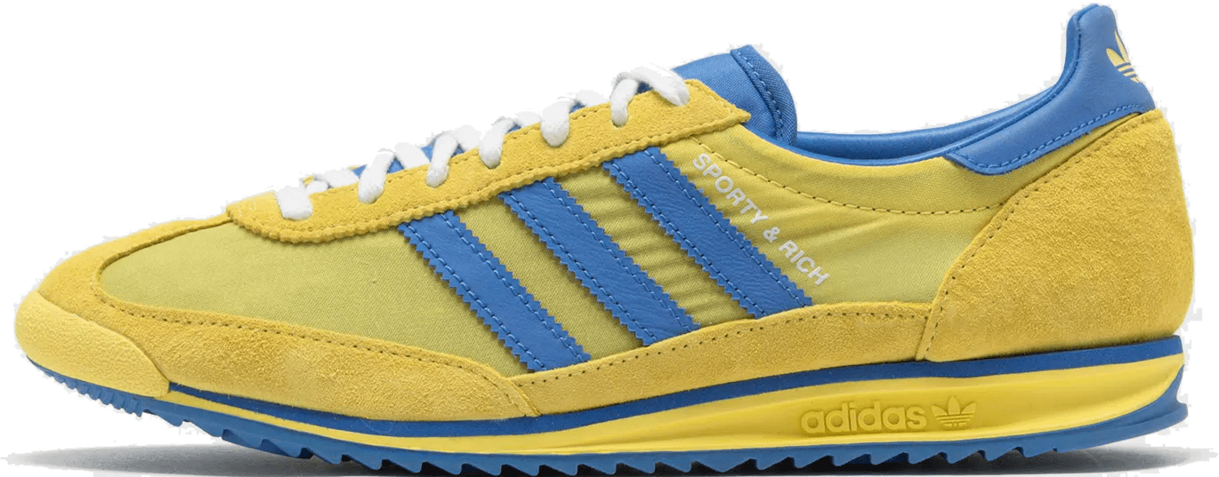 Sporty & Rich x Adidas SL72 "Light Yellow"