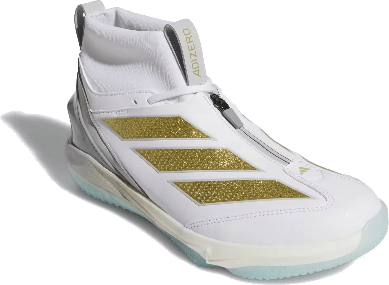 adidas Adizero Impact+ 2.0 Turf Cloud White Gold Metallic