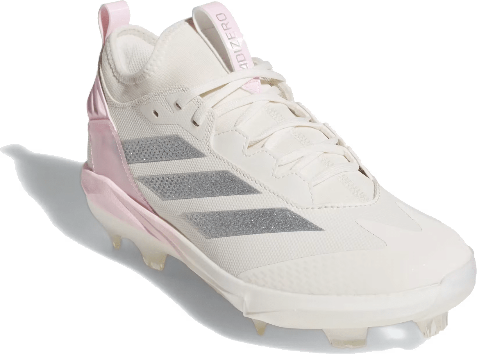 adidas Adizero Instinct+ TPU 2.0 Chalk White Silver Metallic Clear Pink (Women's)