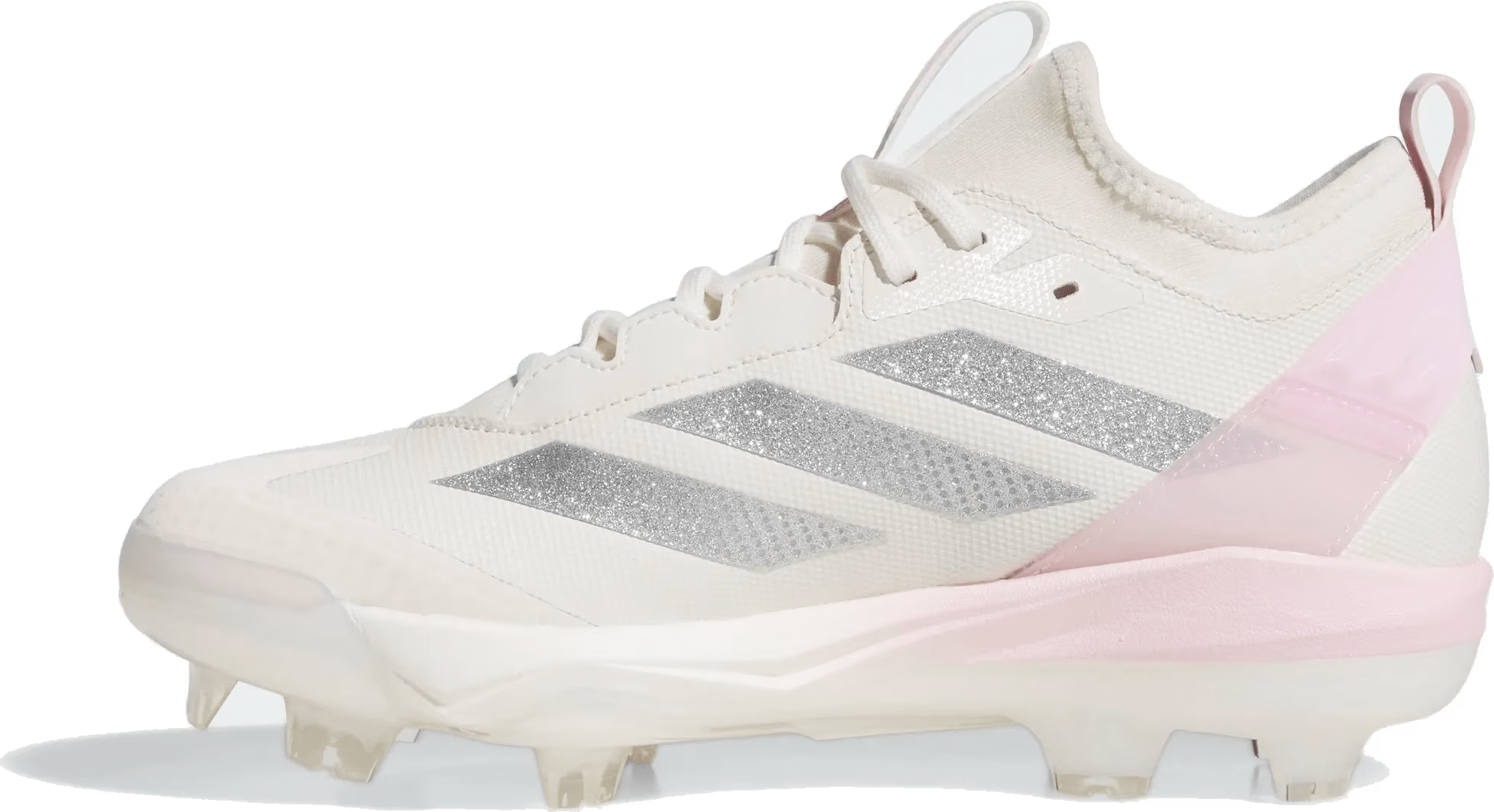 adidas Adizero Instinct+ TPU 2.0 Chalk White Silver Metallic Clear Pink (Women's)