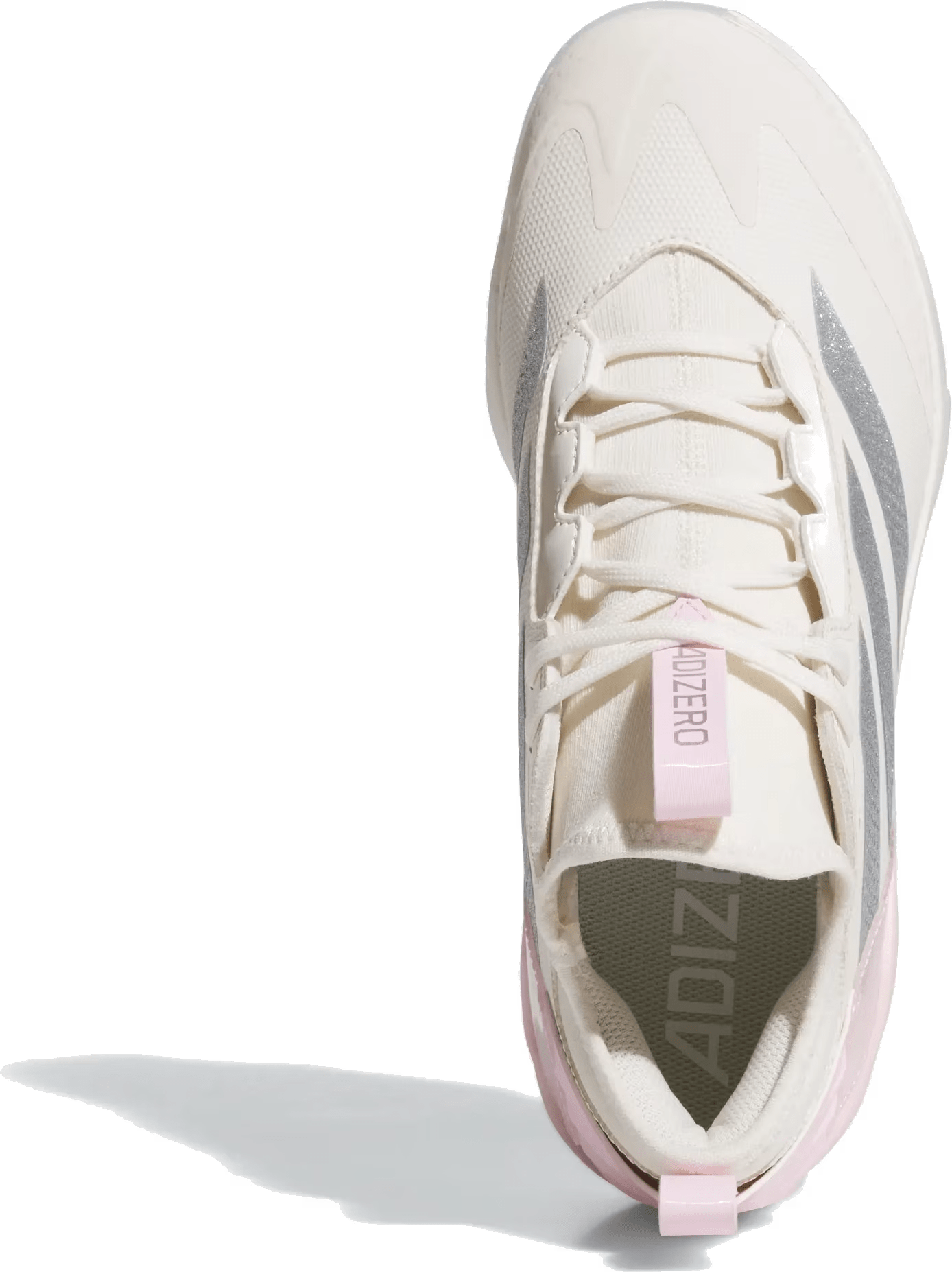 adidas Adizero Instinct+ TPU 2.0 Chalk White Silver Metallic Clear Pink (Women's)