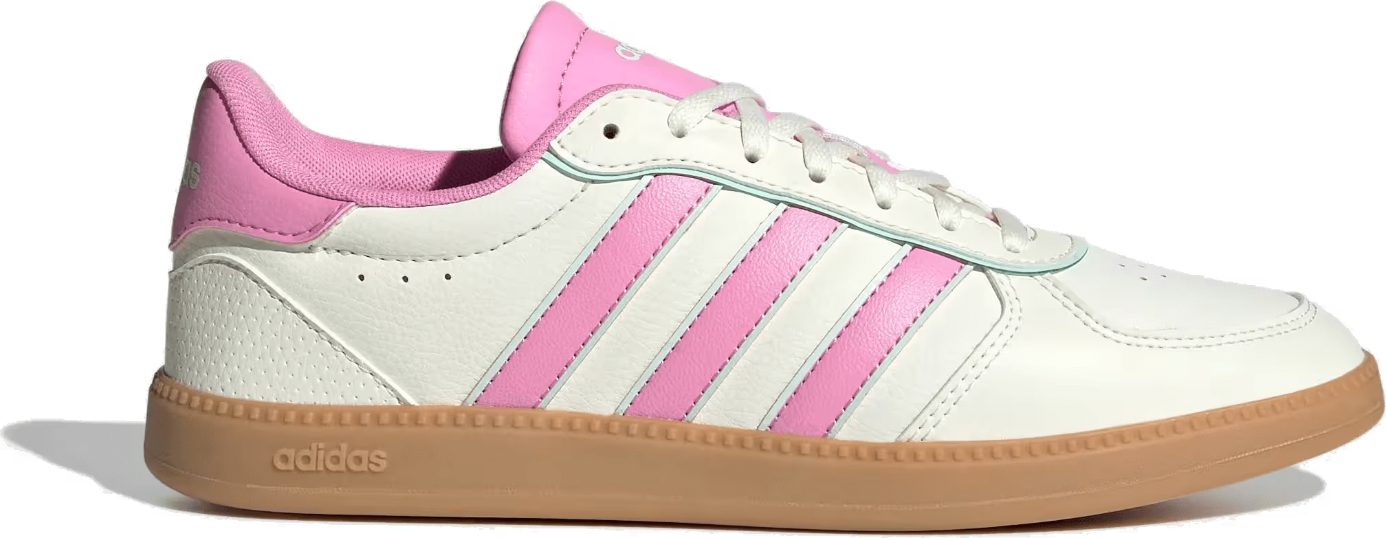 adidas Breaknet Sleek Core White Bliss Pink Halo Mint (Women's)