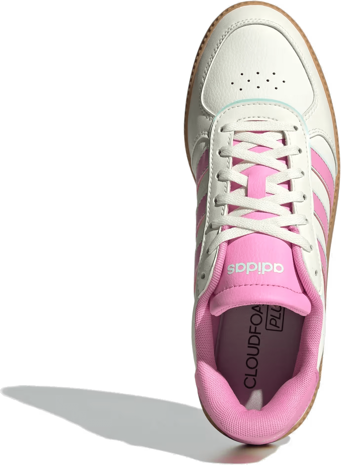 adidas Breaknet Sleek Core White Bliss Pink Halo Mint (Women's)