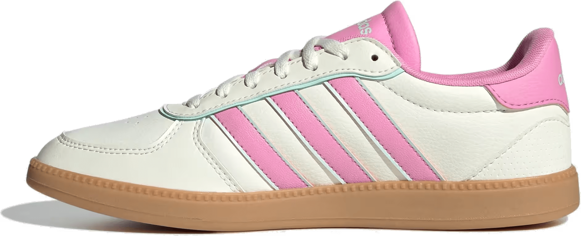 adidas Breaknet Sleek Core White Bliss Pink Halo Mint (Women's)