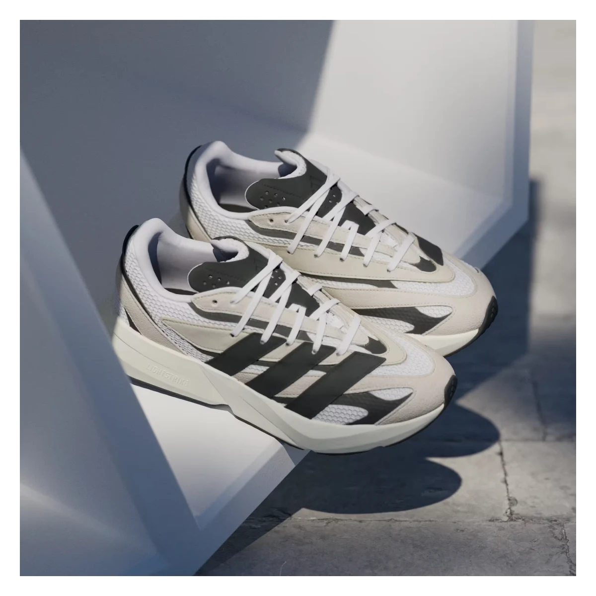 adidas Lightblaze Alumina Core Black Cloud White