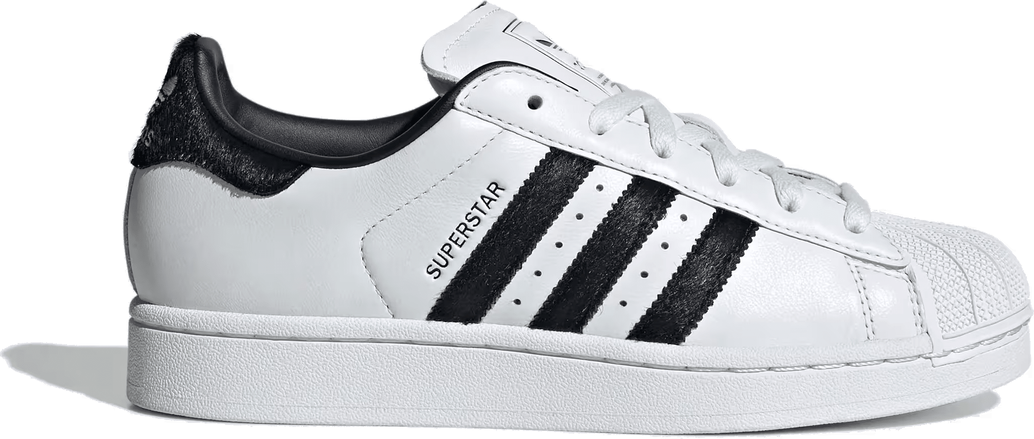 adidas Superstar II "White Black Pony Hair"