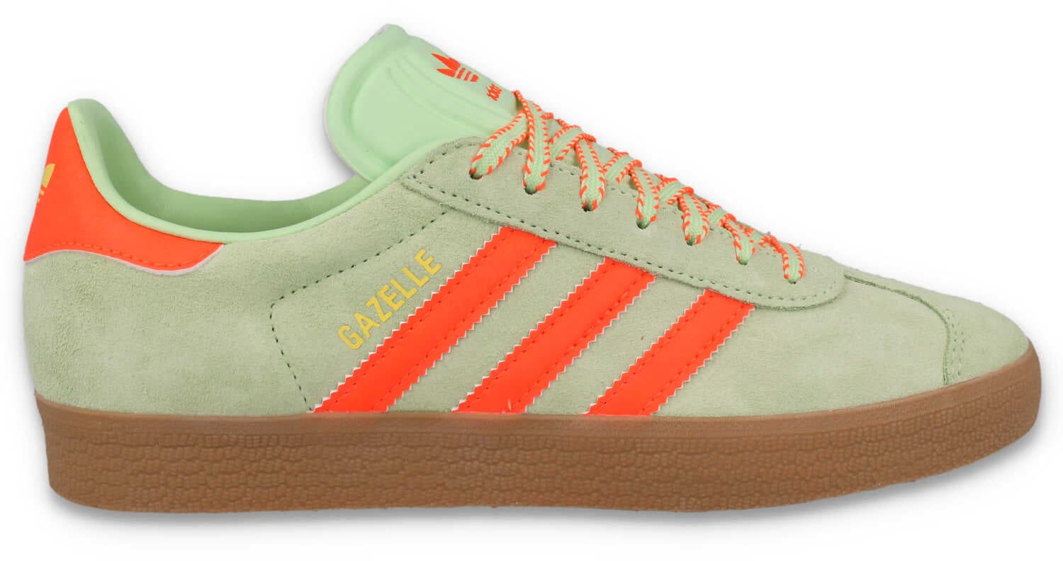 adidas Gazelle Green Orange Gum (Women's)
