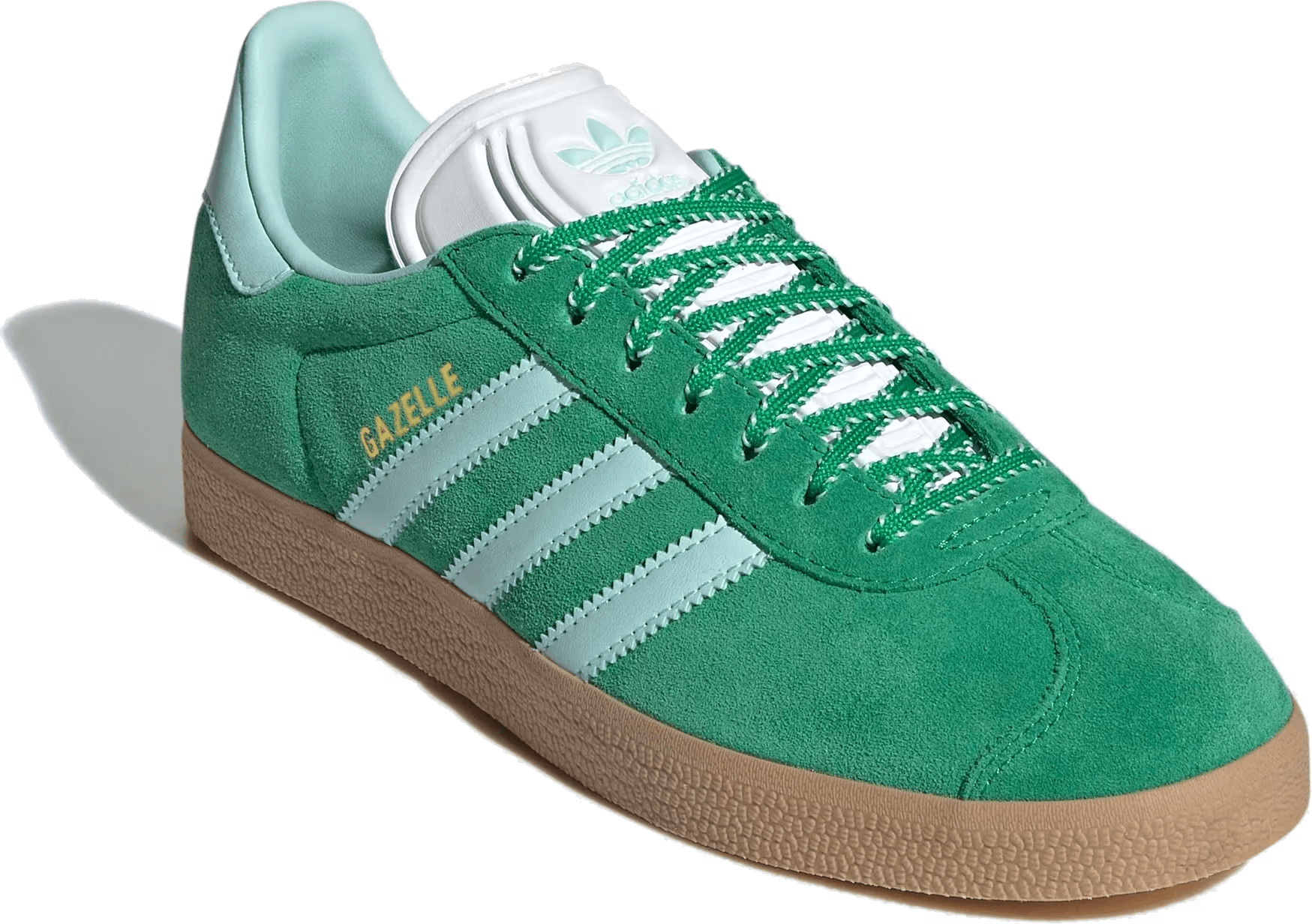 adidas Gazelle Green Semi Flash Aqua (Women's)