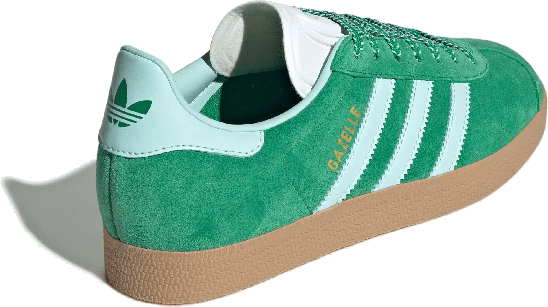 adidas Gazelle Green Semi Flash Aqua (Women's)