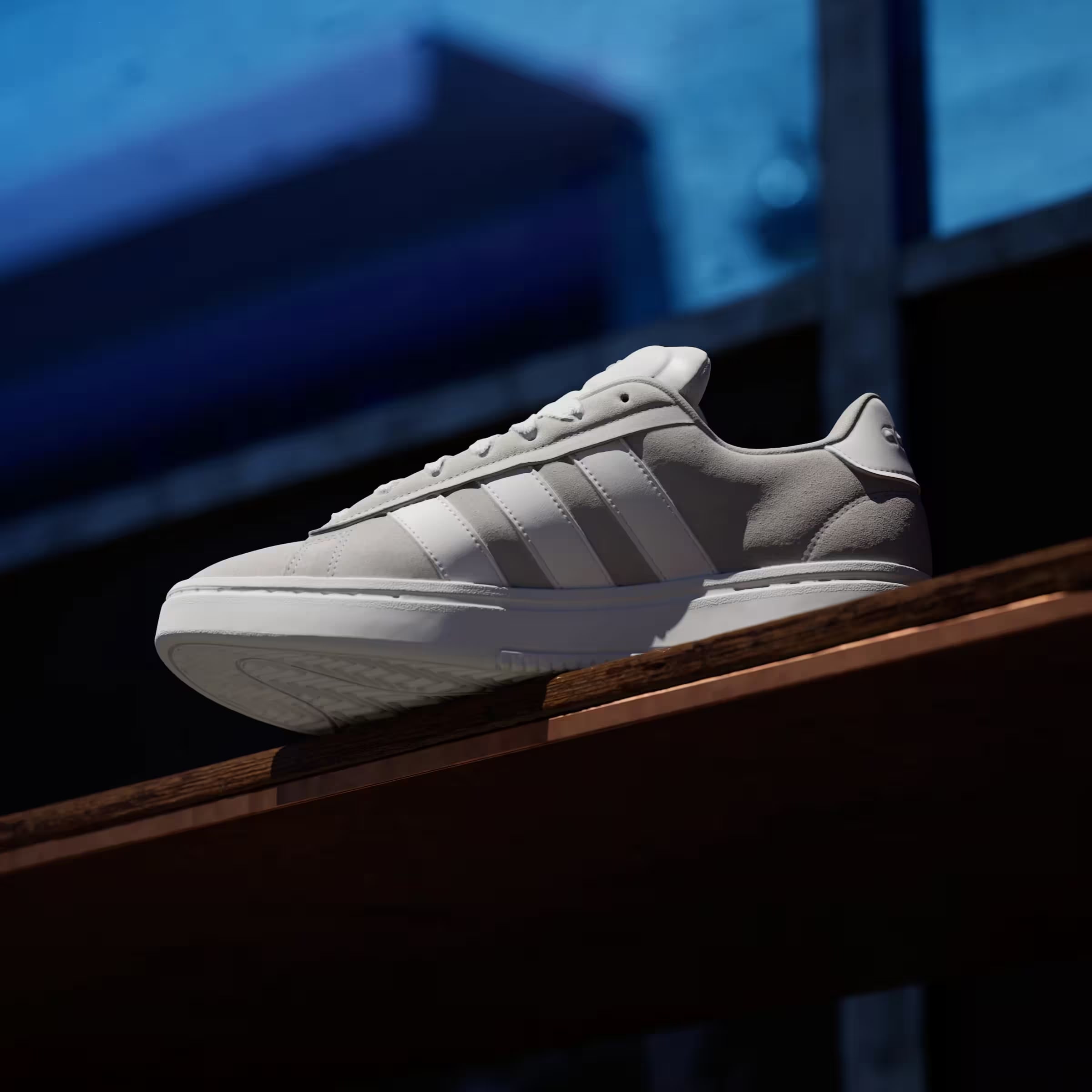 adidas Grand Court Alpha Grey Two Cloud White