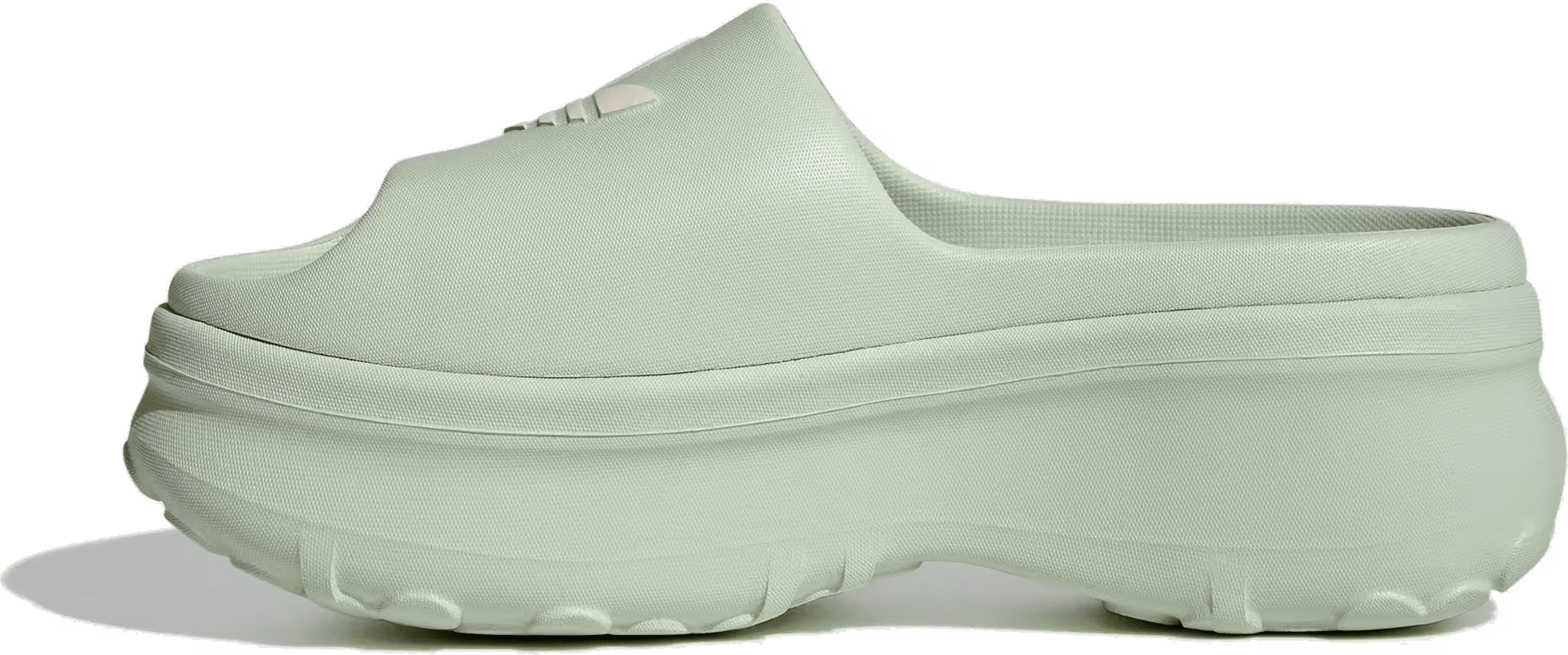 adidas adiFOM Stan Slides Linen Green Wonder White (Women's)