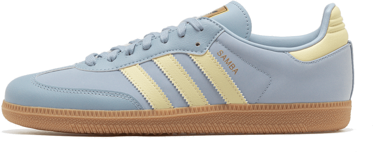 adidas Samba OG "Blue Powder Yellow"
