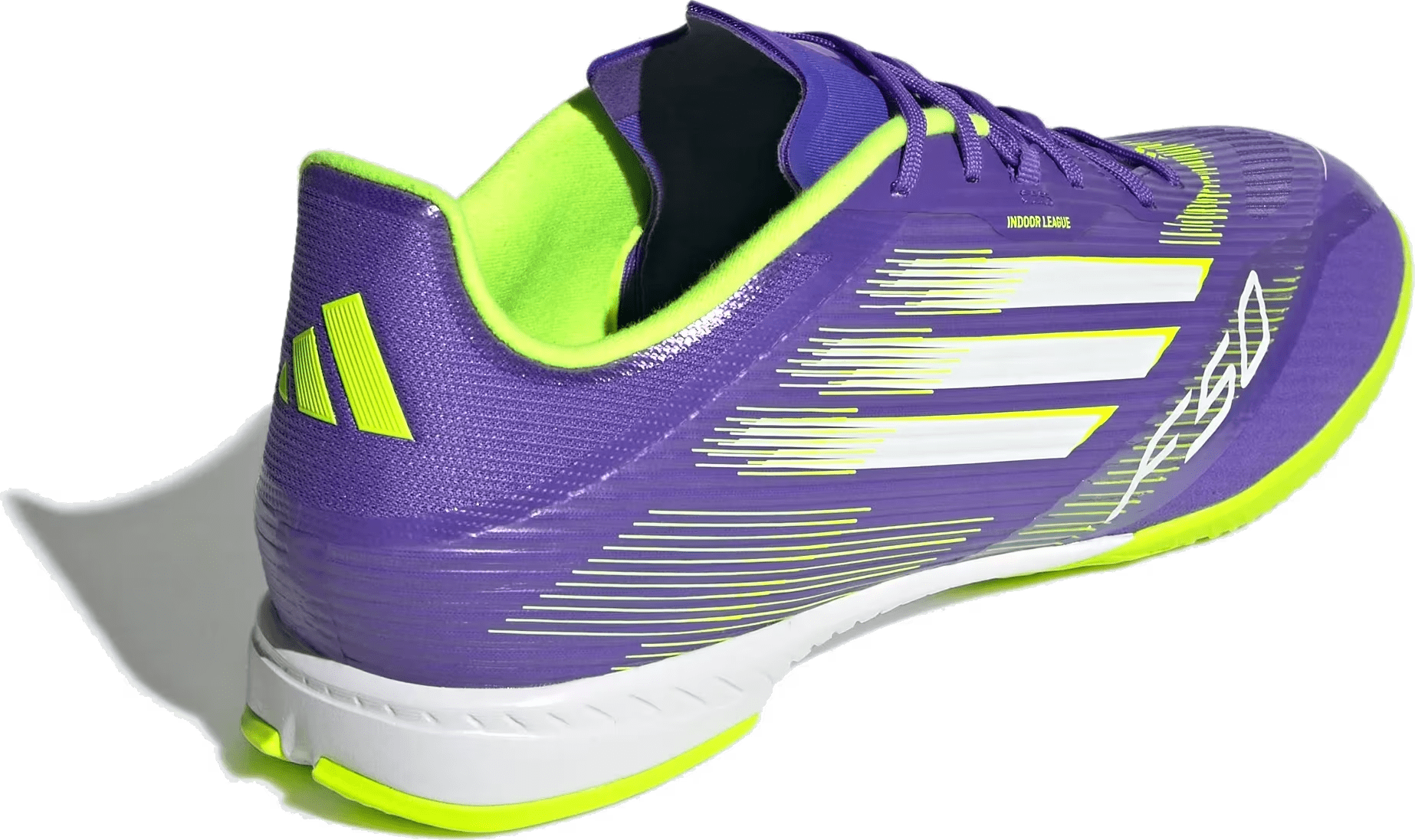 adidas F50 League Indoor Purple Rush Cloud White Lucid Lemon