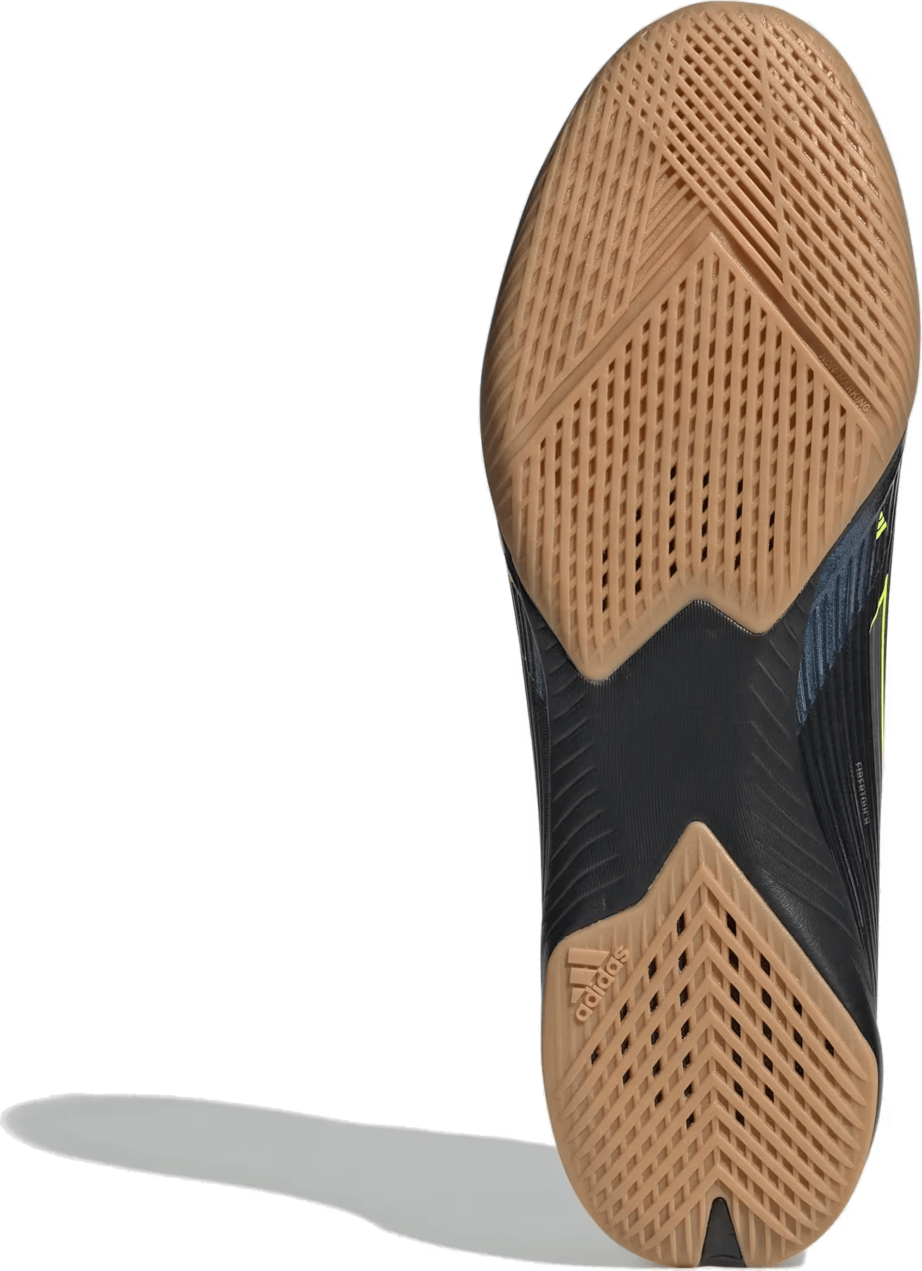adidas F50 League Indoor Core Black Iron Metallic Lucid Lemon