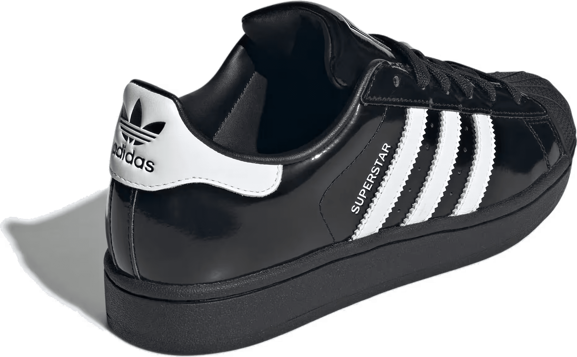 Adidas Superstar II "Black White Patent"