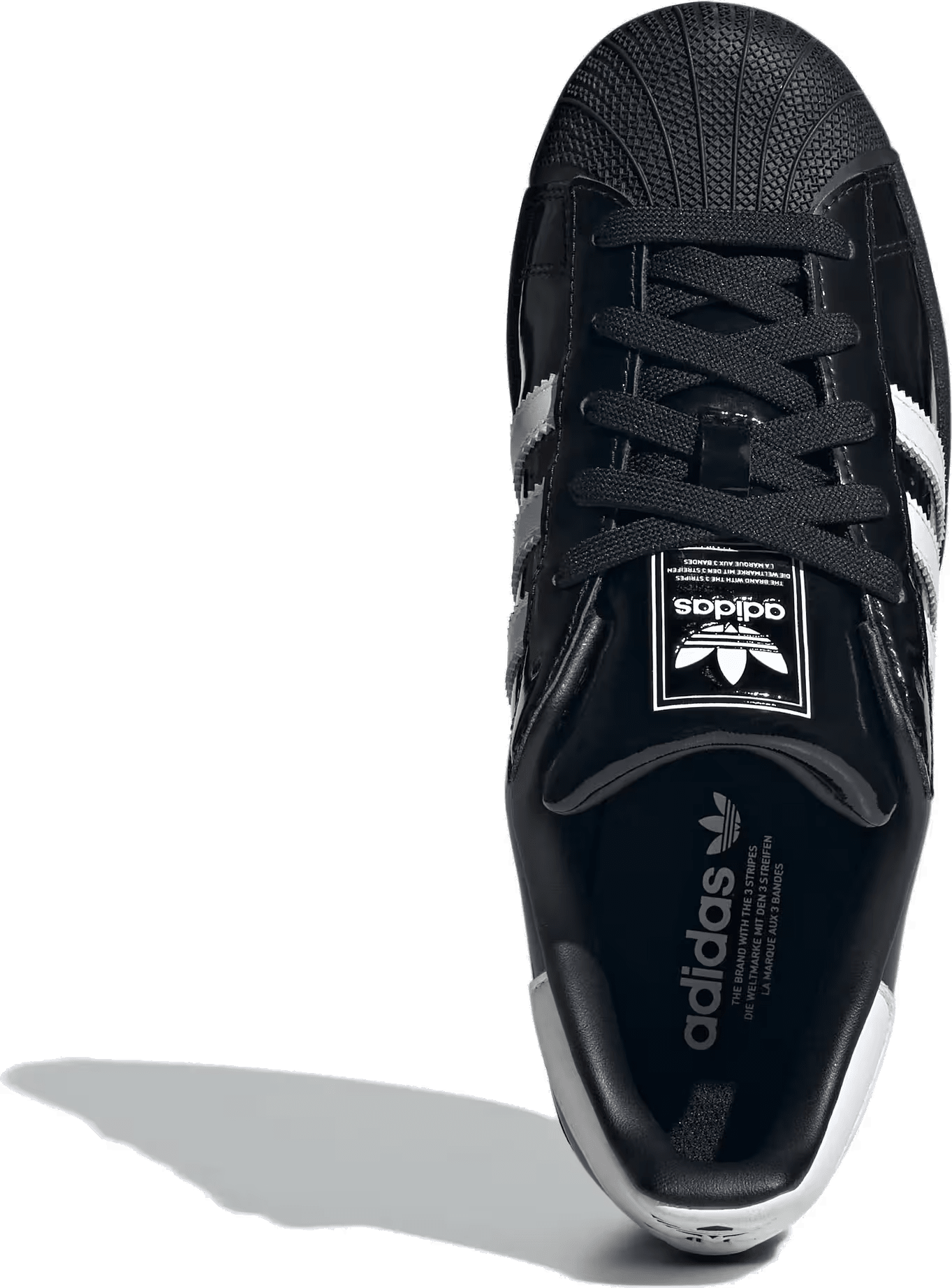 Adidas Superstar II "Black White Patent"