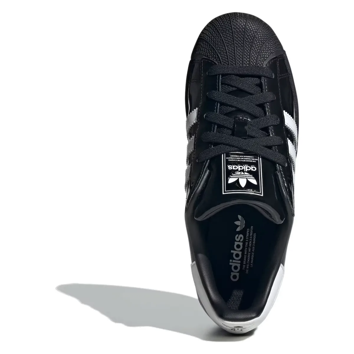 Adidas Superstar II "Black White Patent"