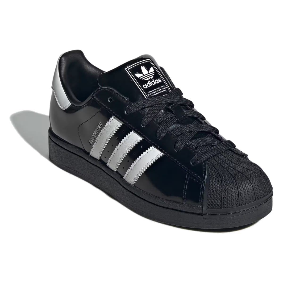 Adidas Superstar II "Black White Patent"