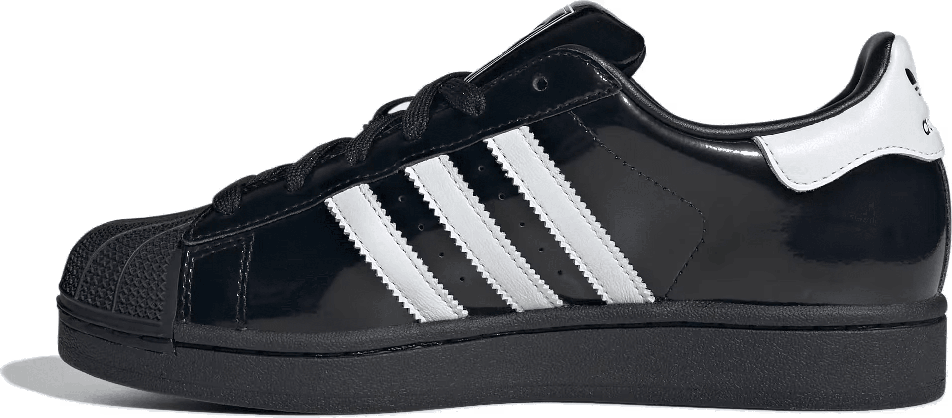Adidas Superstar II "Black White Patent"
