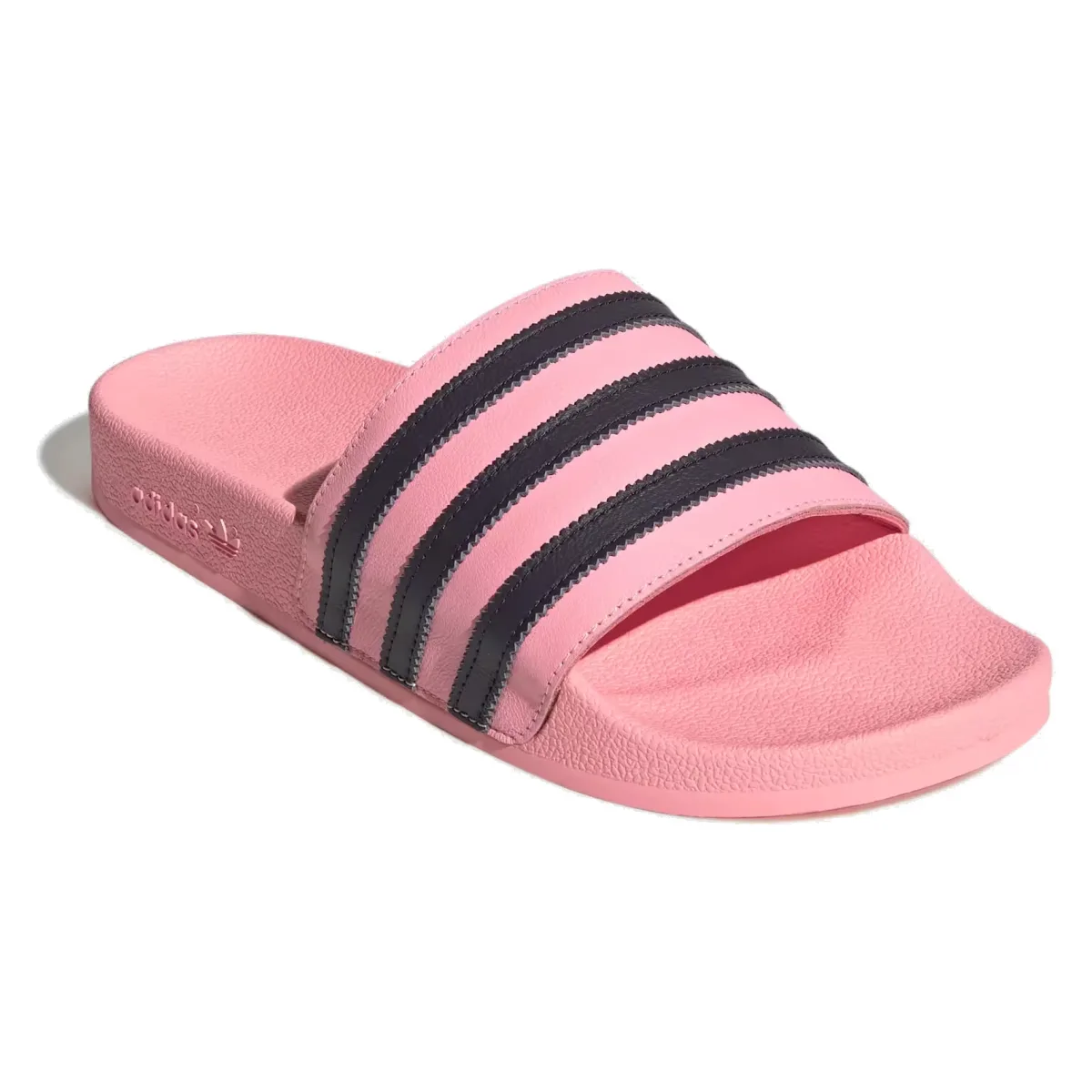 adidas Adilette Slides Glow Pink Aurora Black