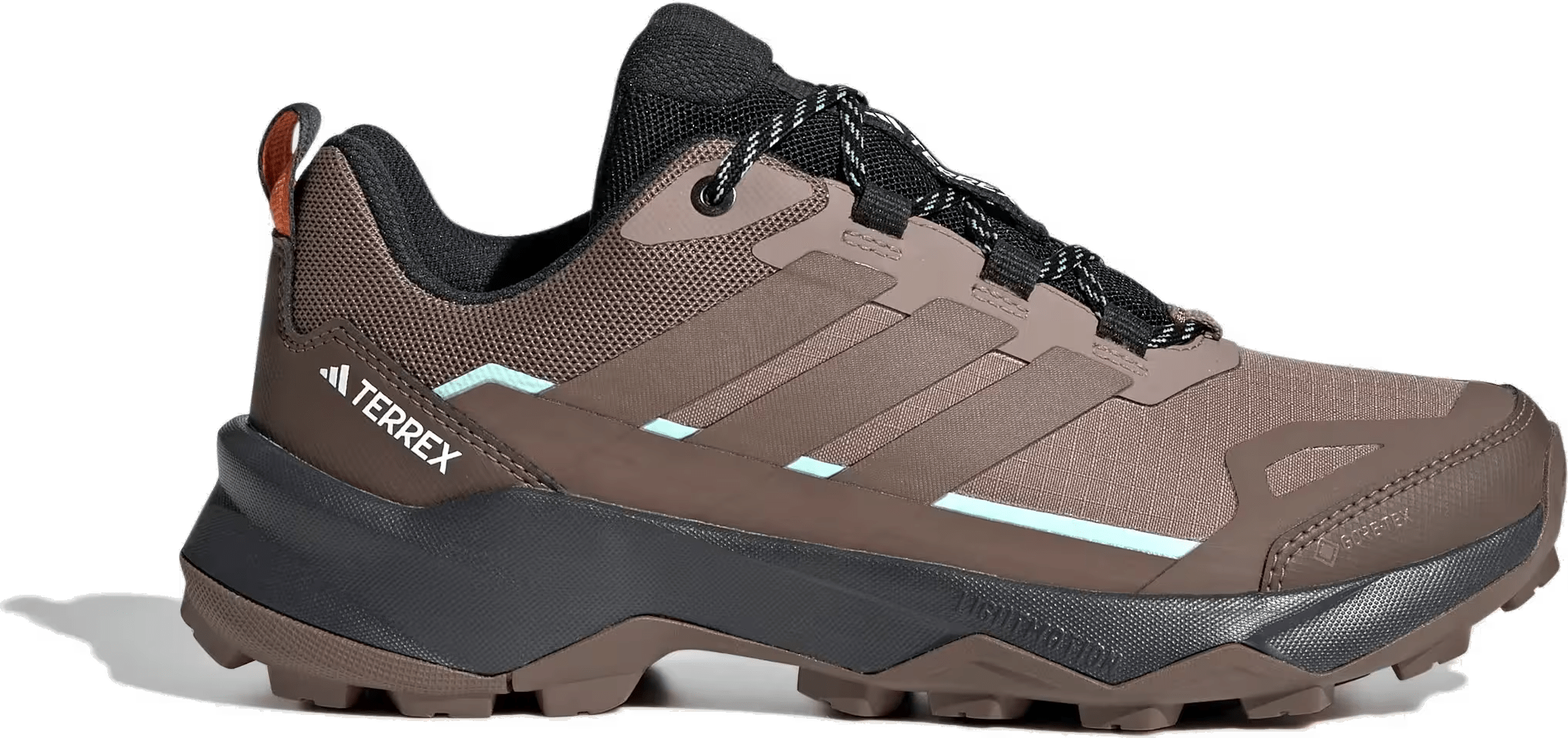 adidas Terrex Skychaser AX5 Gore-Tex Trace Brown Earth Strata Semi Impact Orange (Women's)