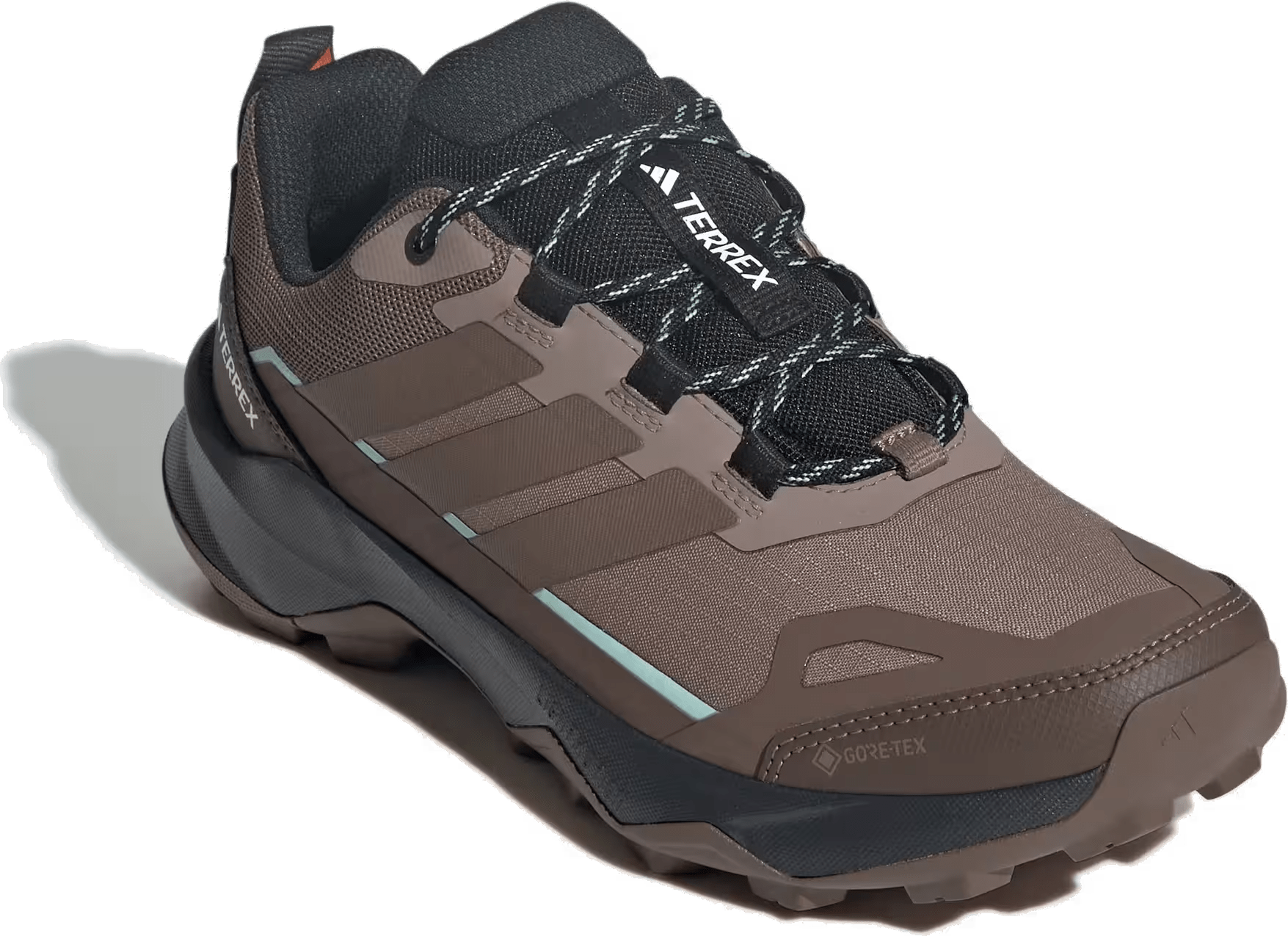 adidas Terrex Skychaser AX5 Gore-Tex Trace Brown Earth Strata Semi Impact Orange (Women's)