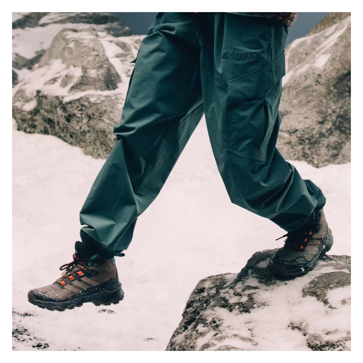 adidas Terrex Skychaser AX5 Mid Gore-Tex Climawarm+ Earth Strata Trace Brown (Women's)