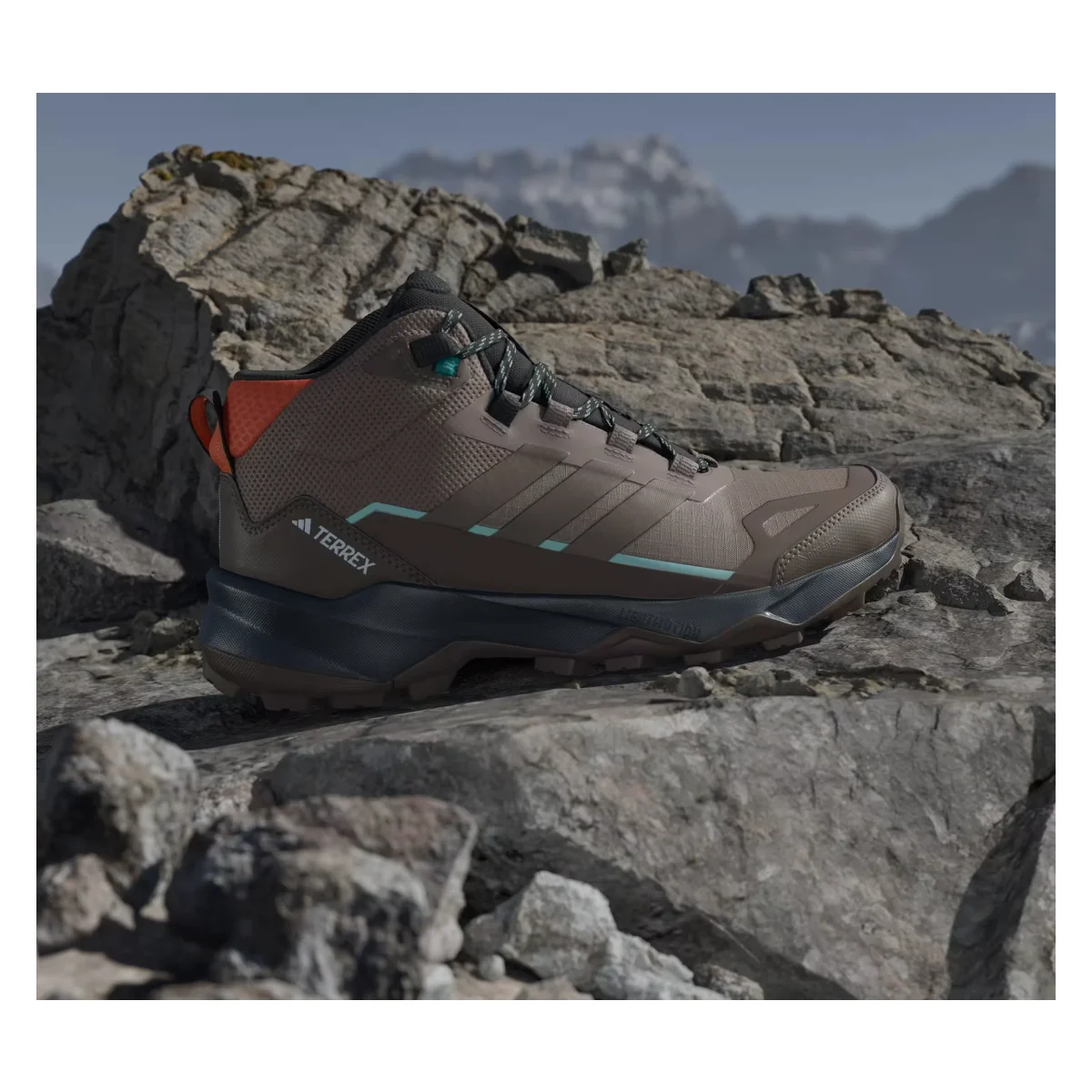 adidas Terrex Skychaser AX5 Mid Gore-Tex Trace Brown Earth Strata Semi Impact Orange (Women's)