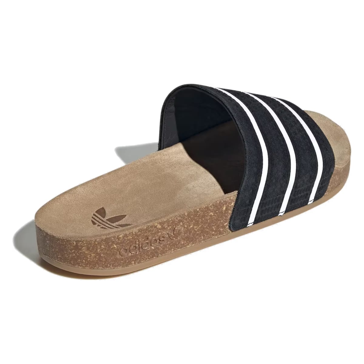 adidas Adilette Slides Core Black Core White Gum