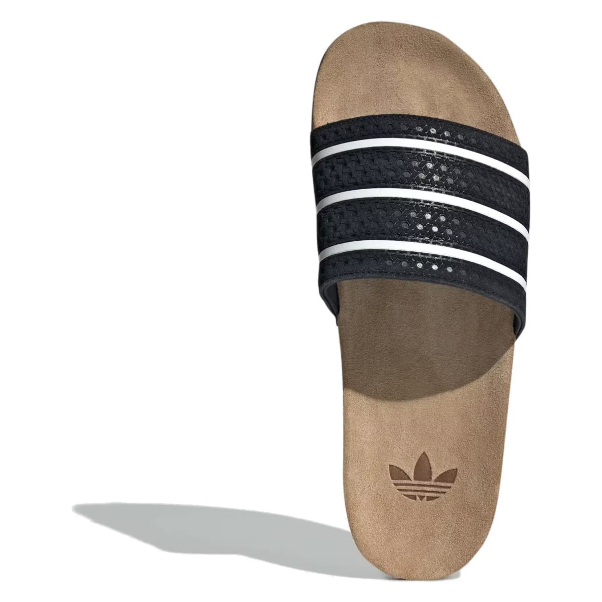 adidas Adilette Slides Core Black Core White Gum