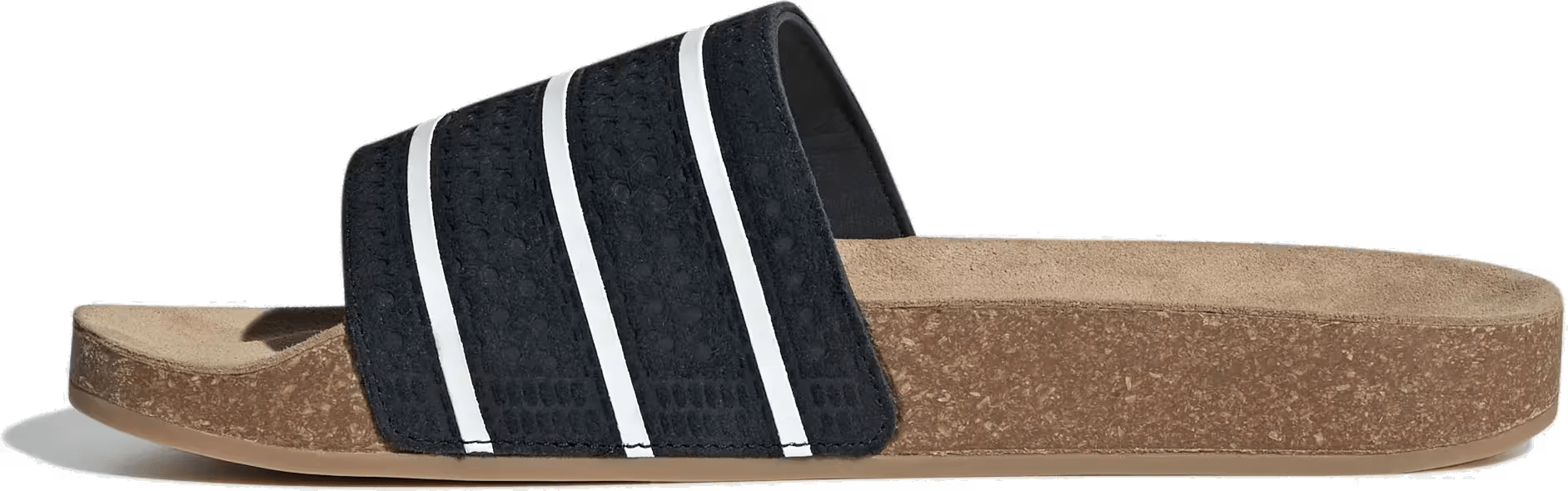 adidas Adilette Slides Core Black Core White Gum