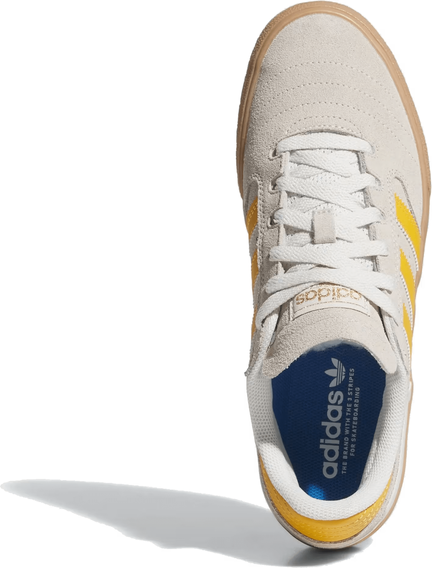 adidas Busenitz Vulc II Crystal White Preloved Yellow Gold Metallic