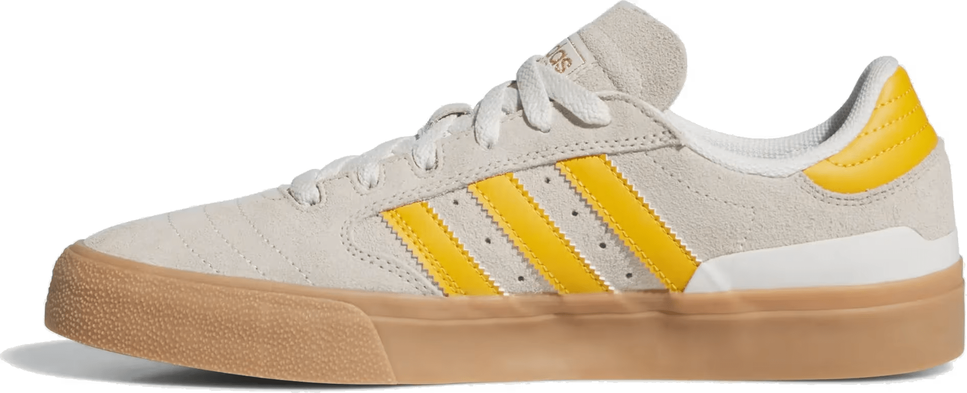 adidas Busenitz Vulc II Crystal White Preloved Yellow Gold Metallic