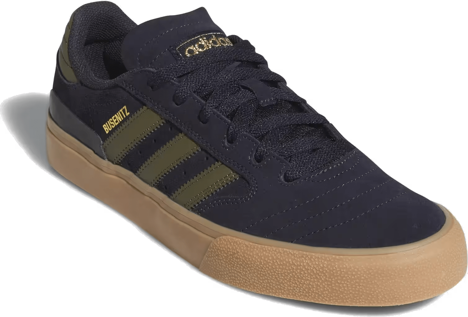 adidas Busenitz Vulc II Legend Ink Olive Strata Gold Metallic