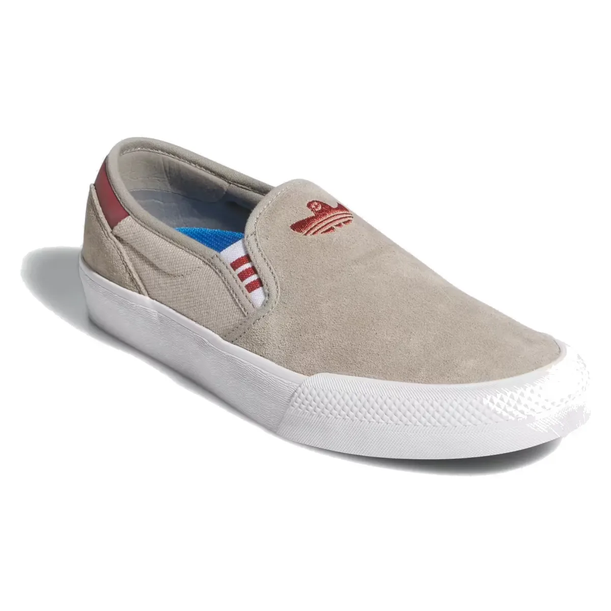 adidas Shmoofoil Slip-On Putty Beige Preloved Ruby Beige