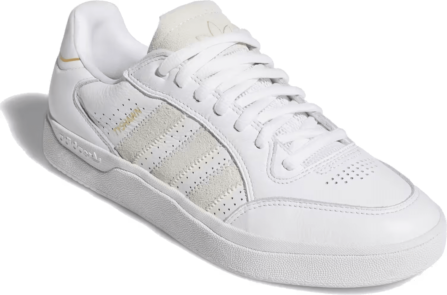 adidas Tyshawn Low Cloud White Gold Metallic