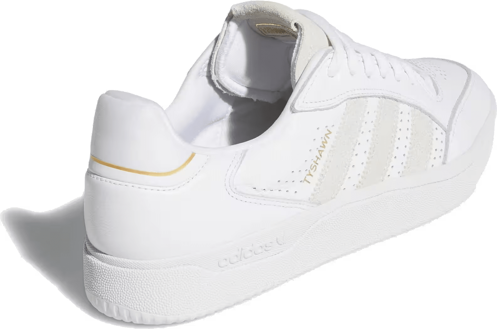 adidas Tyshawn Low Cloud White Gold Metallic