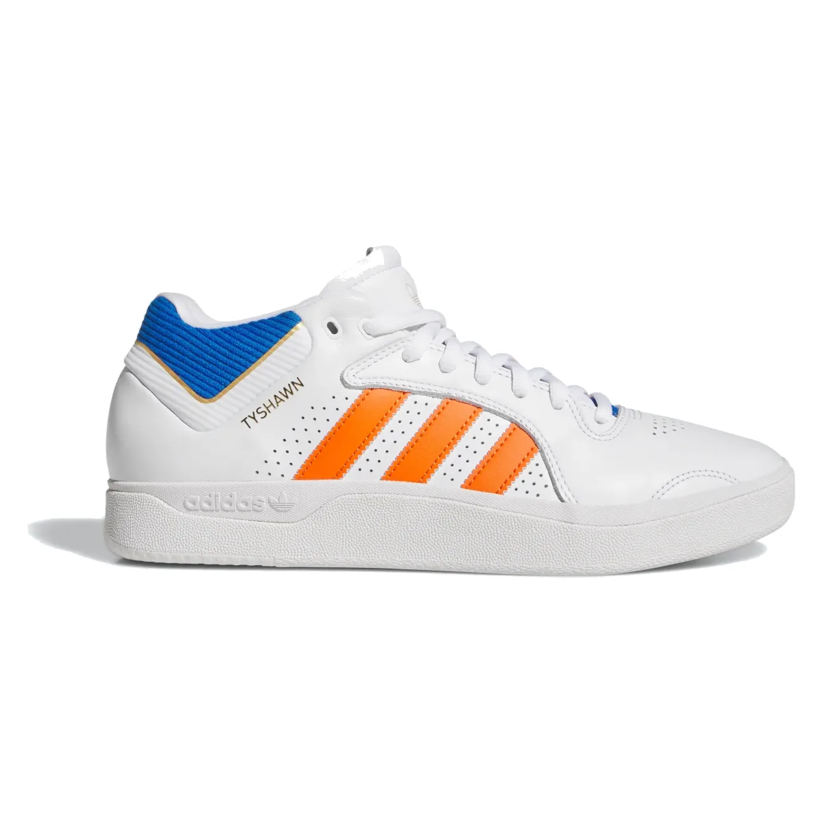 adidas Tyshawn Cloud White Orange Blue Bird
