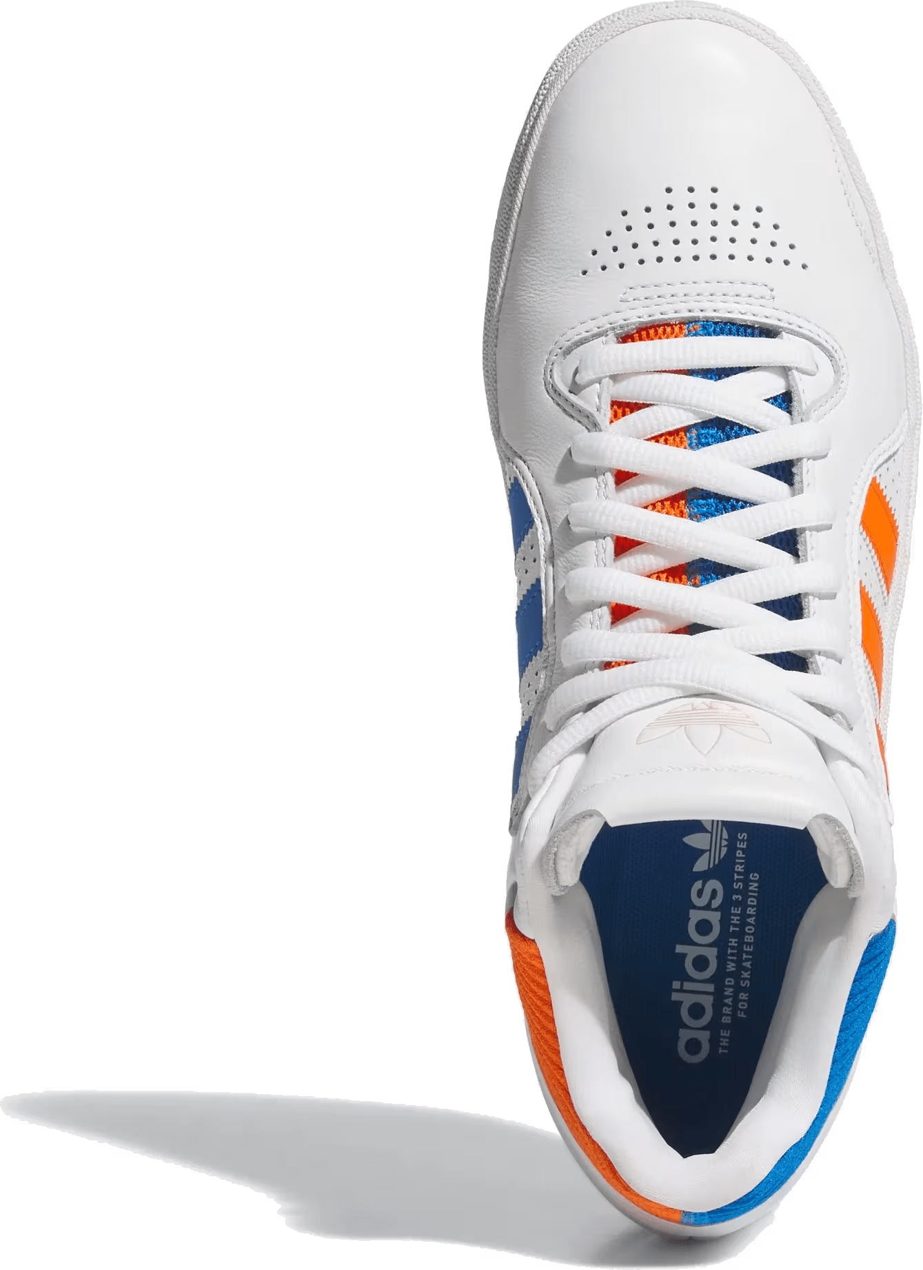 adidas Tyshawn Cloud White Orange Blue Bird