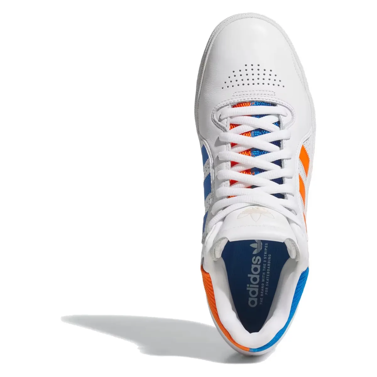adidas Tyshawn Cloud White Orange Blue Bird