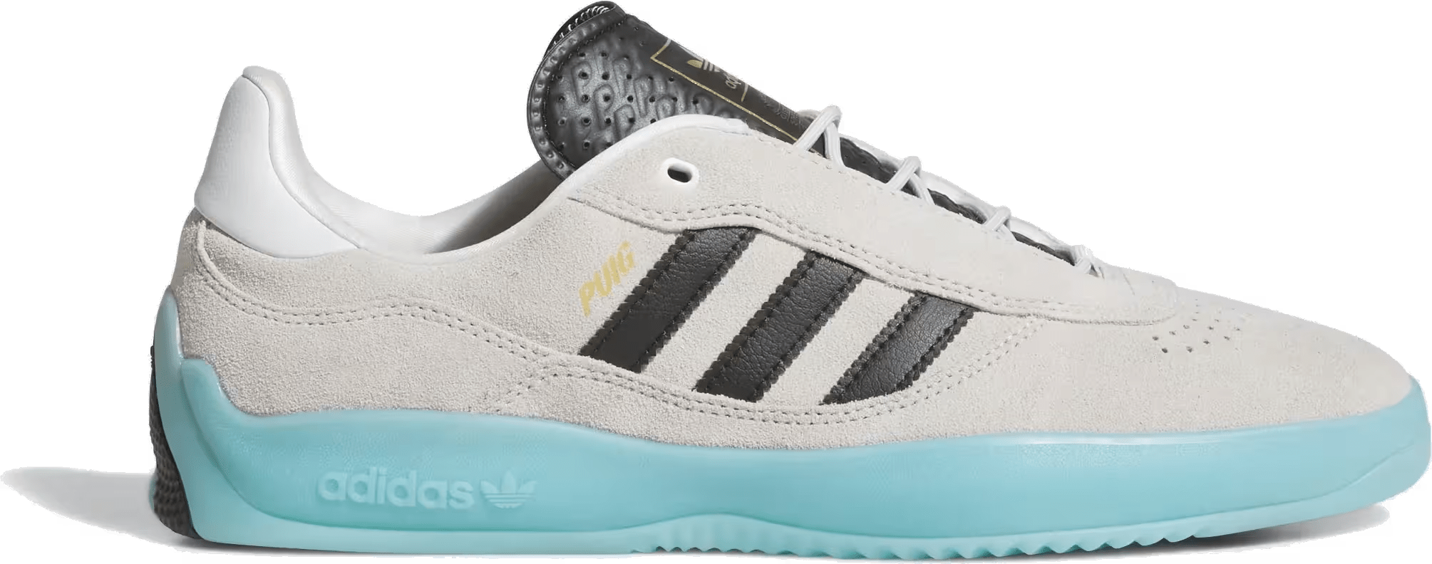 adidas Puig Crystal White Core Black Light Aqua