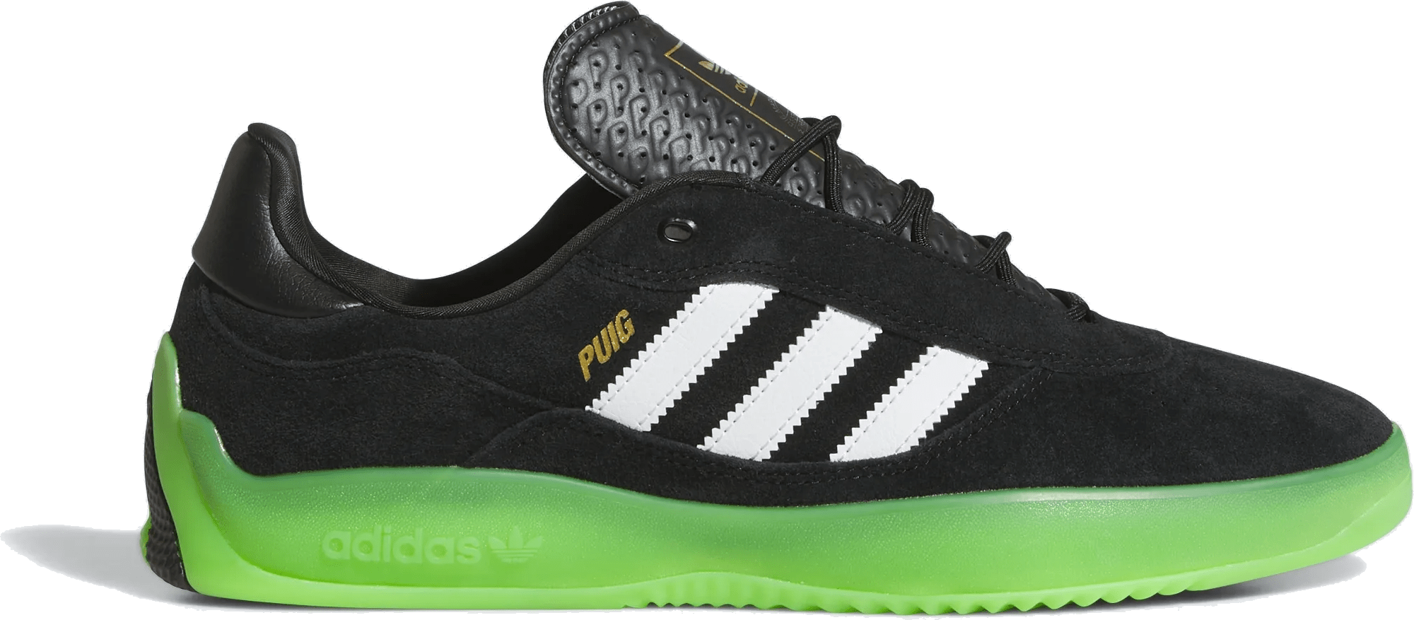 adidas Puig Core Black Cloud White Semi Solar Green
