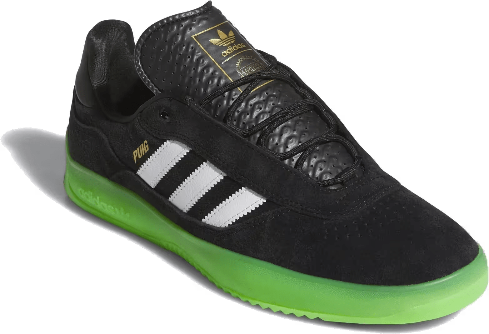 adidas Puig Core Black Cloud White Semi Solar Green
